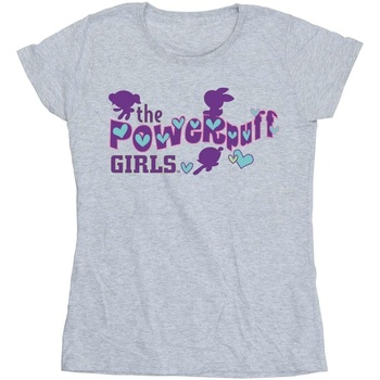 Abbigliamento Donna T-shirts a maniche lunghe The Powerpuff Girls BI51667 Grigio