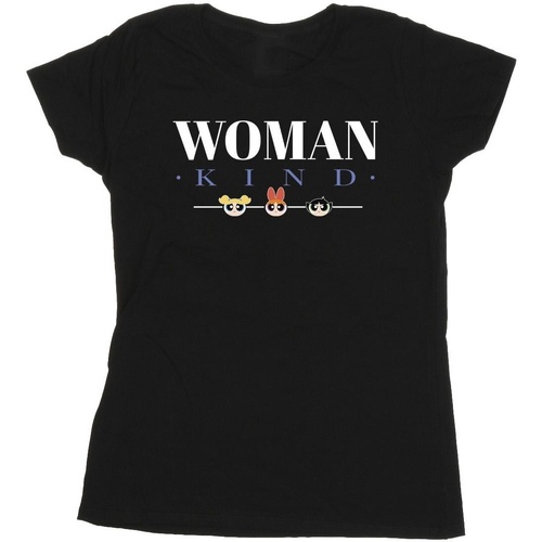 Abbigliamento Donna T-shirts a maniche lunghe The Powerpuff Girls BI51669 Nero