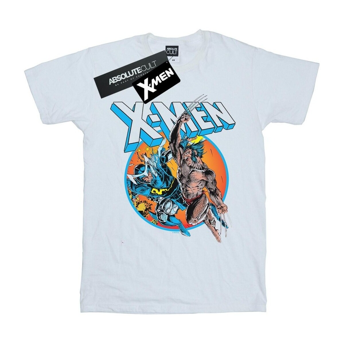 Abbigliamento Donna T-shirts a maniche lunghe Marvel X-Men Broken Chains Bianco
