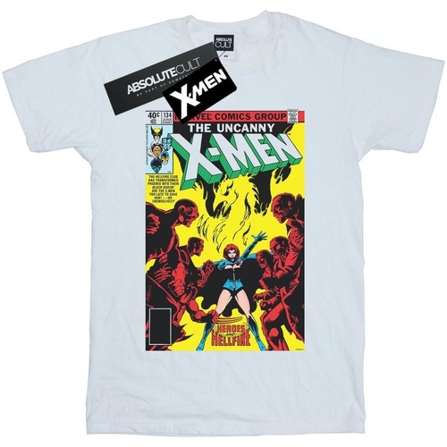 Abbigliamento Donna T-shirts a maniche lunghe Marvel X-Men Phoenix Black Queen Bianco