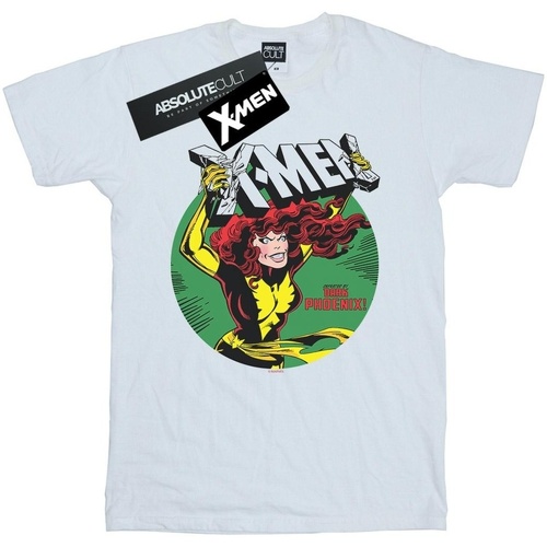Abbigliamento Donna T-shirts a maniche lunghe Marvel X-Men Defeated By Dark Phoenix Bianco