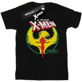 Abbigliamento Donna T-shirts a maniche lunghe Marvel X-Men Phoenix Circle Nero