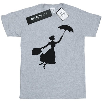 Abbigliamento Bambino T-shirt maniche corte Disney Mary Poppins Flying Silhouette Grigio