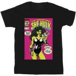 Abbigliamento Uomo T-shirts a maniche lunghe Marvel She-Hulk: Attorney At Law Second Chance Nero