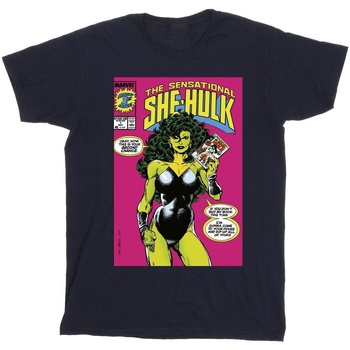 Abbigliamento Uomo T-shirts a maniche lunghe Marvel She-Hulk: Attorney At Law Second Chance Blu
