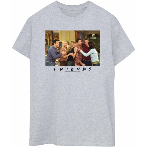 Abbigliamento Donna T-shirts a maniche lunghe Friends Group Photo Apartment Grigio