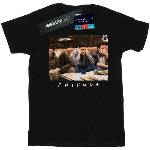 Abbigliamento Donna T-shirts a maniche lunghe Friends Three Wise Guys Nero
