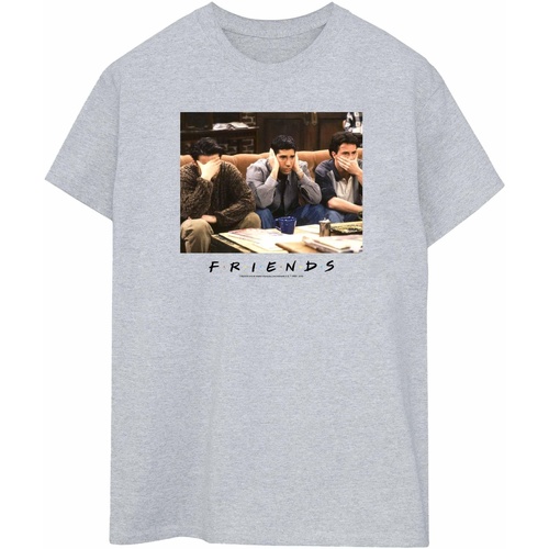 Abbigliamento Donna T-shirts a maniche lunghe Friends Three Wise Guys Grigio