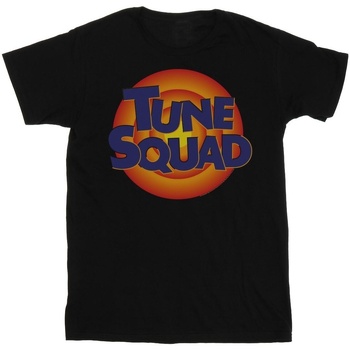 Abbigliamento Uomo T-shirts a maniche lunghe Space Jam: A New Legacy Tune Squad Logo Nero