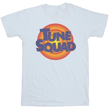 Abbigliamento Uomo T-shirts a maniche lunghe Space Jam: A New Legacy Tune Squad Logo Bianco