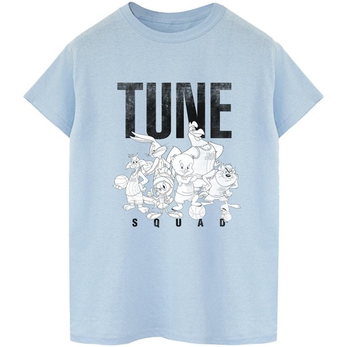 Abbigliamento Uomo T-shirts a maniche lunghe Space Jam: A New Legacy Tune Squad Group Blu