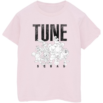 Abbigliamento Uomo T-shirts a maniche lunghe Space Jam: A New Legacy Tune Squad Group Rosso