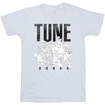 Abbigliamento Uomo T-shirts a maniche lunghe Space Jam: A New Legacy Tune Squad Group Bianco
