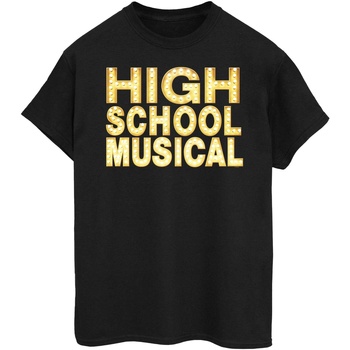 Image of T-shirts a maniche lunghe Disney High School Musical The Musical Lights Logo