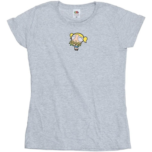 Abbigliamento Donna T-shirts a maniche lunghe The Powerpuff Girls BI51888 Grigio