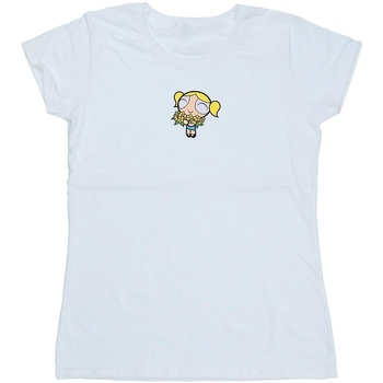 Abbigliamento Donna T-shirts a maniche lunghe The Powerpuff Girls BI51888 Bianco