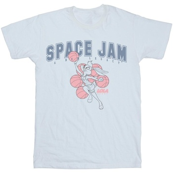 Abbigliamento Uomo T-shirts a maniche lunghe Space Jam: A New Legacy Lola Collegiate Bianco