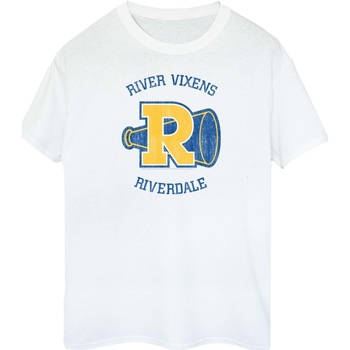 Abbigliamento Donna T-shirts a maniche lunghe Riverdale River Vixens Bianco