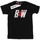Abbigliamento Donna T-shirts a maniche lunghe Marvel Black Widow Movie Initial Logo Nero
