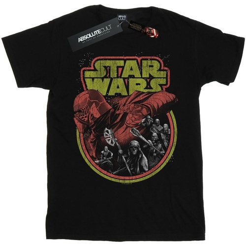 Abbigliamento Uomo T-shirts a maniche lunghe Disney The Rise Of Skywalker Retro Villains Nero