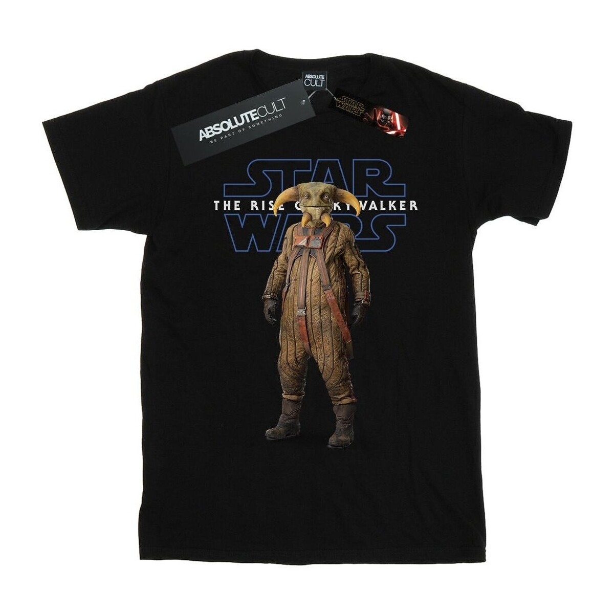 Abbigliamento Uomo T-shirts a maniche lunghe Disney The Rise Of Skywalker Boolio Nero