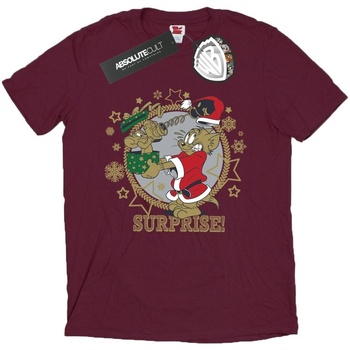 Abbigliamento Uomo T-shirts a maniche lunghe Dessins Animés Christmas Surprise Multicolore