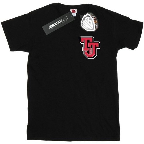 Abbigliamento Uomo T-shirts a maniche lunghe Dessins Animés Collegiate Logo Nero