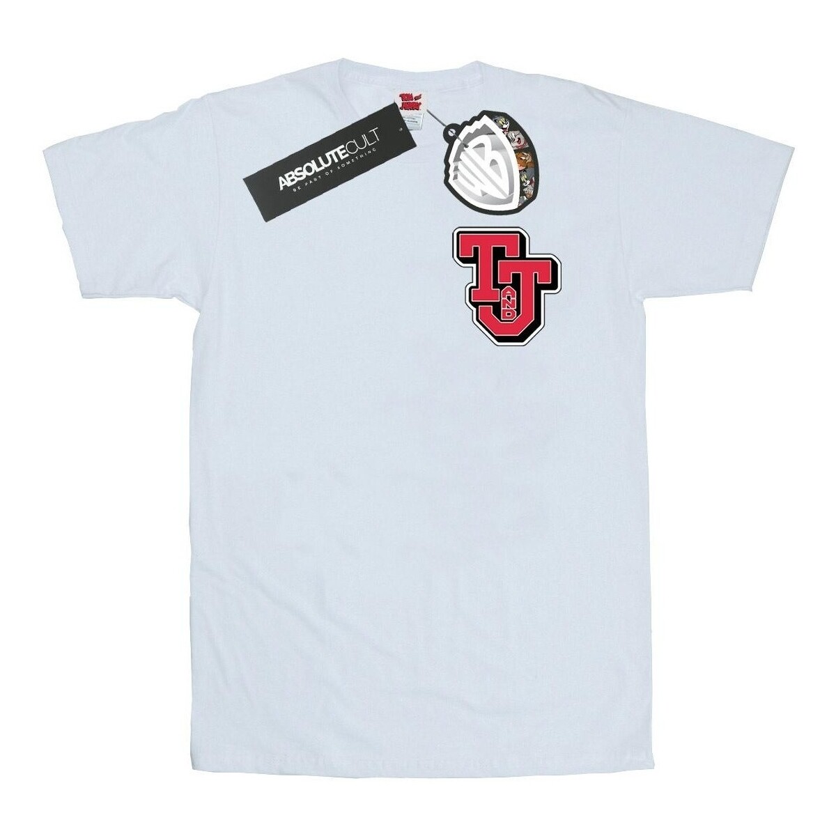 Abbigliamento Uomo T-shirts a maniche lunghe Dessins Animés Collegiate Logo Bianco