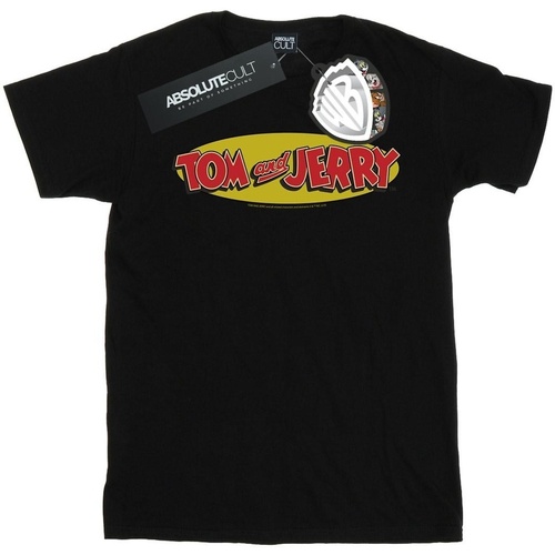 Abbigliamento Uomo T-shirts a maniche lunghe Dessins Animés Inline Logo Nero