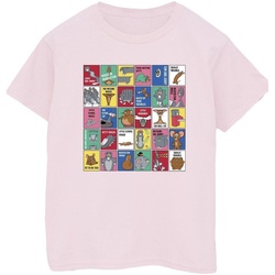 Abbigliamento Uomo T-shirts a maniche lunghe Dessins Animés Grid Squares Rosso