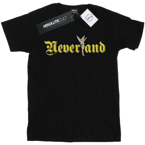 Abbigliamento Uomo T-shirts a maniche lunghe Disney Tinker Bell Neverland Nero