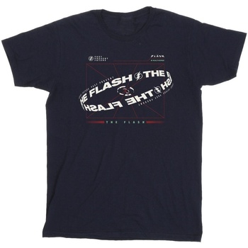 Abbigliamento Uomo T-shirts a maniche lunghe Dc Comics The Flash Graph Blu