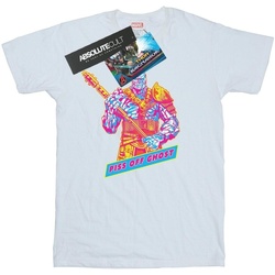 Abbigliamento Uomo T-shirts a maniche lunghe Marvel Thor Ragnarok Korg's Ghost Bianco