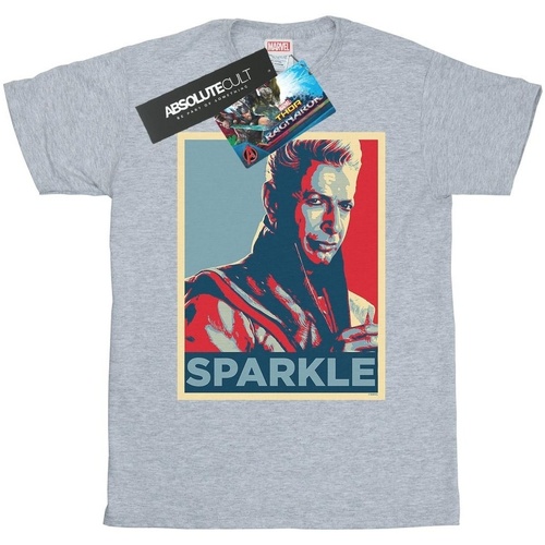 Abbigliamento Uomo T-shirts a maniche lunghe Marvel Thor Ragnarok Grandmaster Sparkle Grigio