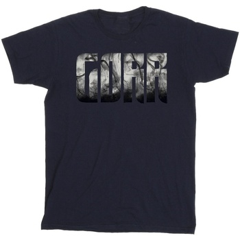 Abbigliamento Uomo T-shirts a maniche lunghe Marvel Thor Love And Thunder Gorr Chest Blu