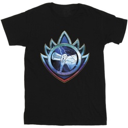 Abbigliamento Uomo T-shirts a maniche lunghe Marvel Thor Love And Thunder Stormbreaker Crest Nero