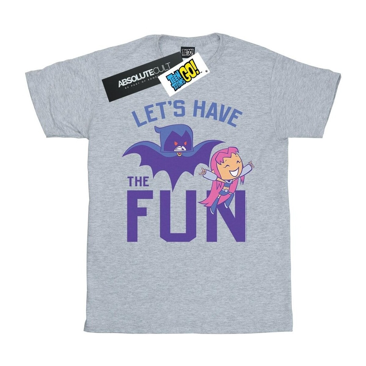 Abbigliamento Uomo T-shirts a maniche lunghe Dc Comics Teen Titans Go Let's Have The Fun Grigio