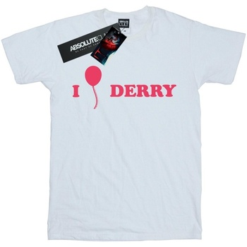 Abbigliamento Uomo T-shirts a maniche lunghe It Chapter 2 Derry Balloon Bianco