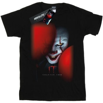Abbigliamento Uomo T-shirts a maniche lunghe It Chapter 2 Pennywise Behind The Balloons Nero