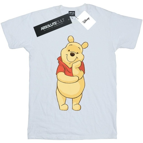 Abbigliamento Uomo T-shirts a maniche lunghe Disney Winnie The Pooh Cute Bianco