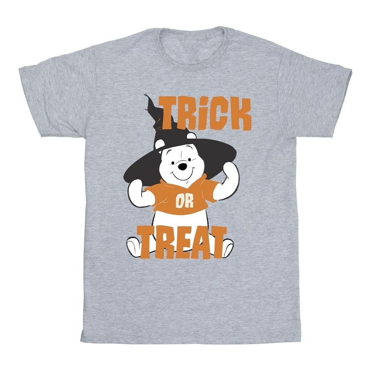Abbigliamento Uomo T-shirts a maniche lunghe Disney Winnie The Pooh Trick Or Treat Grigio