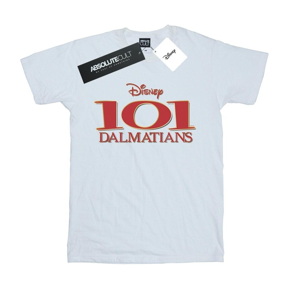 Abbigliamento Uomo T-shirts a maniche lunghe Disney 101 Dalmatians Logo Bianco