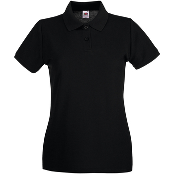 Abbigliamento Donna T-shirt & Polo Fruit Of The Loom Premium Nero