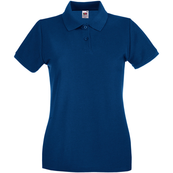 Abbigliamento Donna T-shirt & Polo Fruit Of The Loom Premium Blu