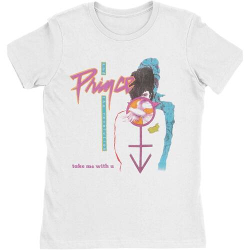 Abbigliamento Donna T-shirts a maniche lunghe Prince Take Me With U Bianco