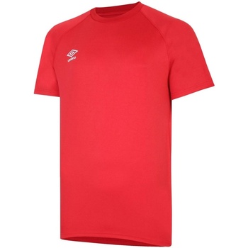Abbigliamento Uomo T-shirts a maniche lunghe Umbro UO1976 Rosso