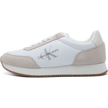 Ck Jeans Retro Runner Low Lac Bianco