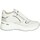 Scarpe Donna Sneakers alte Keys K-9041 Bianco
