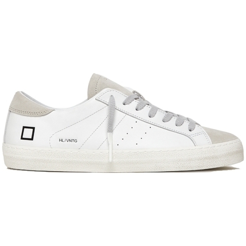 Scarpe Donna Sneakers Date Hill Low Vintage Calf - White Bianco