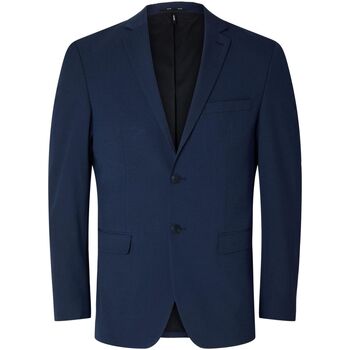 Abbigliamento Uomo Giacche Selected 16087824 SLIM-LIAM-BLUE DEPTHS Blu